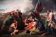 Benjamin West The Death of Wolfe (mk25) Spain oil painting reproduction